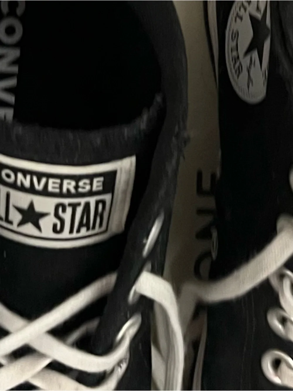 Converse All Star Black and White Low-Top Sneakers
